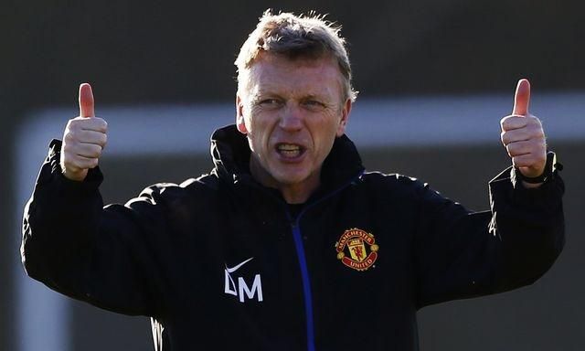 David moyes manchester united trening palce hore nov2013 reuters