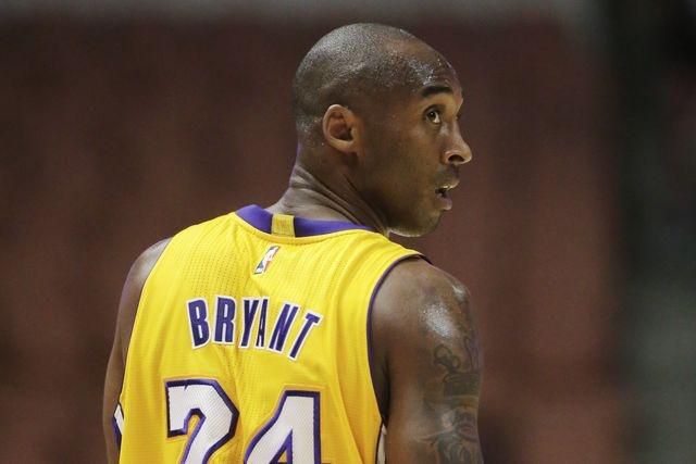 Kobe Bryant foto NBA basketbal dres