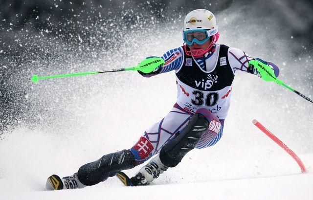 Zjazdové lyžovanie-SP: Slalom v Adelbodene korisťou Grossa, Žampa bodoval