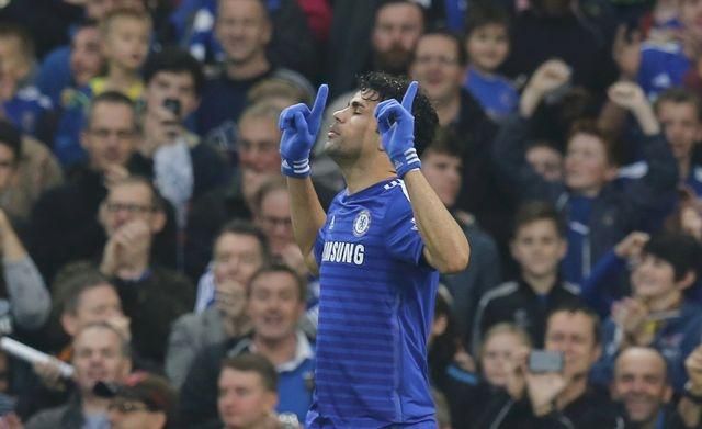 Chelsea diego costa gol nov14 reuters