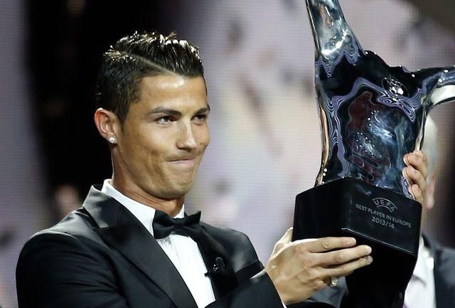 Cristiano Ronaldo najlepsi hrac UEFA 2014 reuters