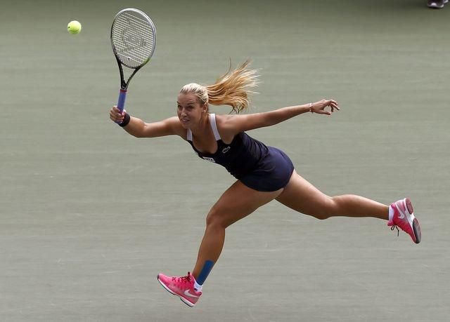 Dominika Cibulkova tenis WTA ilustracka Tokio 2014