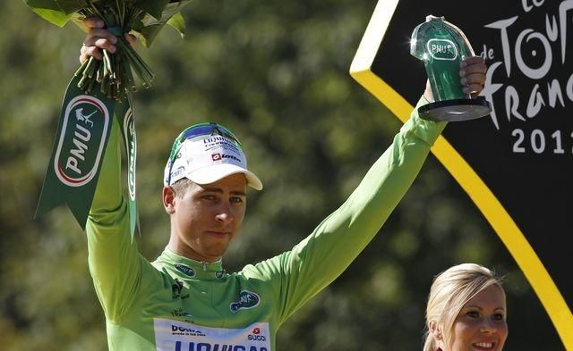 Sagan zelene tricko podium tdf2012