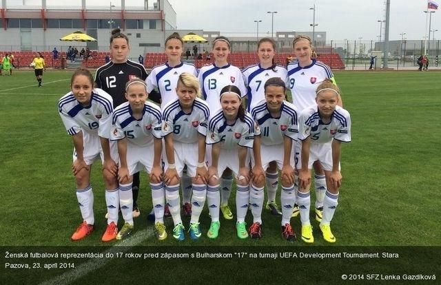 Slovenska sedemnastka zeny baby futbalsfz sk Lenka Gazdikova