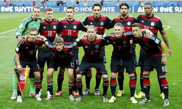 Nemecko hraci timova foto vs brazilia semifinale ms2014 reuters