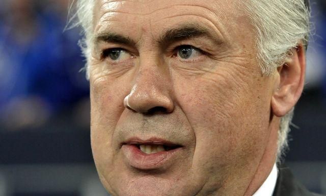 Carlo ancelotti trener real madrid detail ksichtu mar2014 sita