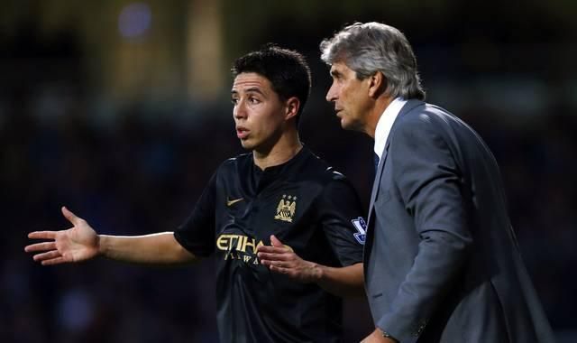 Pellegrini manuel samir nasri mancity okt13 reuters