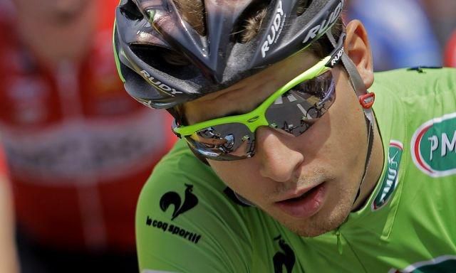 Peter sagan cannondale zeleny dres tdf2014  etapa start sita