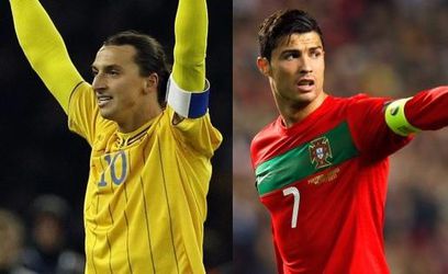 Svet čaká na bitku titanov: C.Ronaldo vs. Ibrahimovič
