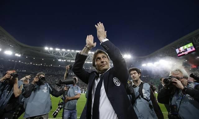 Juventus antonio conte tlieska titul maj14 reuters