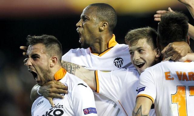 Valencia hraci radost vs bazilej europska liga stvrtfinale odveta apr2014 sita