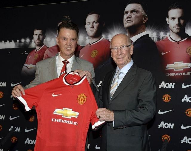 Louis van gaal privitanie v manutd jul14 reuters