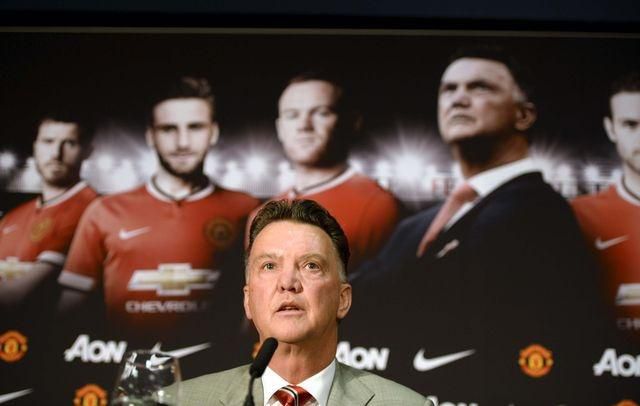 Louis van gaal privitanie v manutd jul14 reuters