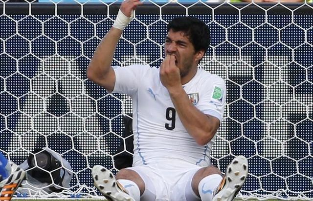 Luis suarez uruguaj kanibal ms 2014 reuters