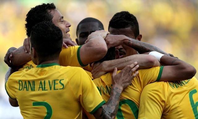 Brazilia hraci radost vs panama priprava jun2014 reuters