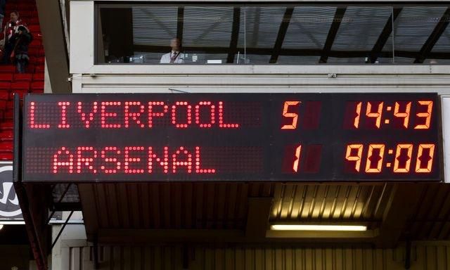 Liverpool vs arsenal   skore feb2014 sita