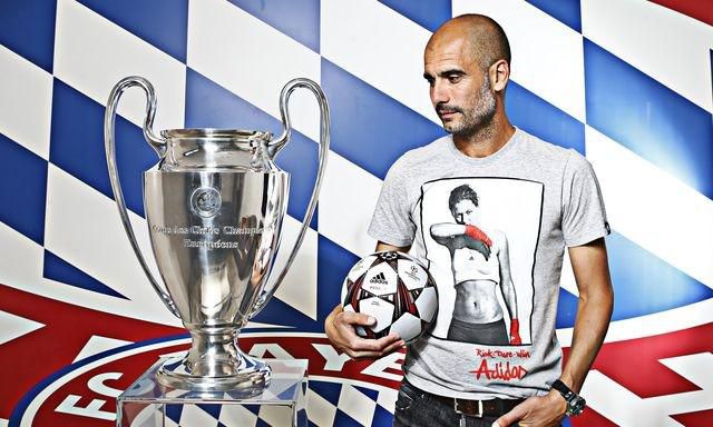 Pep Guardiola foto Bayern Mnichov adidas