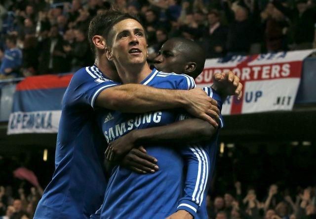 Fernando Torres Chelsea FC ouje oslava