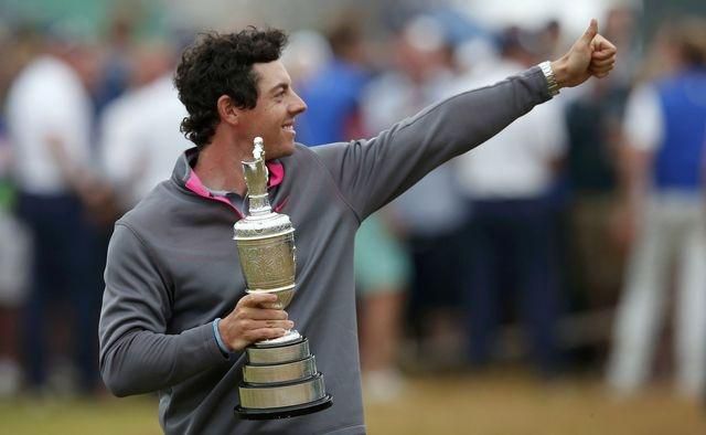 Rory mcilroy golf titul british open jul14 reuters