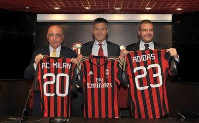AC Miláno a adidas hlásili predĺženie svojho partnerstva do roku 2023