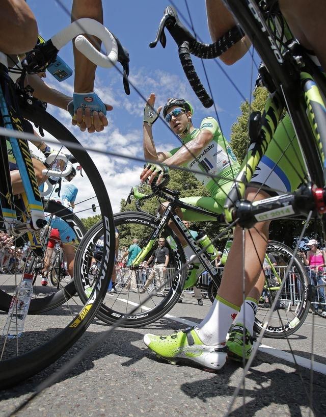 Peter Sagan TdF 2014  etapa cez rafik