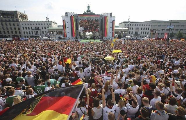 Nemecko prilet oslavy titul jul14 ms2014 reuters