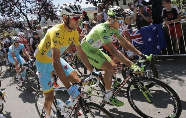Peter Sagan Nibali Vincenzo TdF 2014  etapa prilba