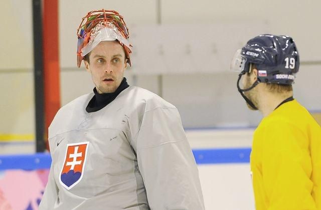 Jaroslav Halak foto trening brankar foto