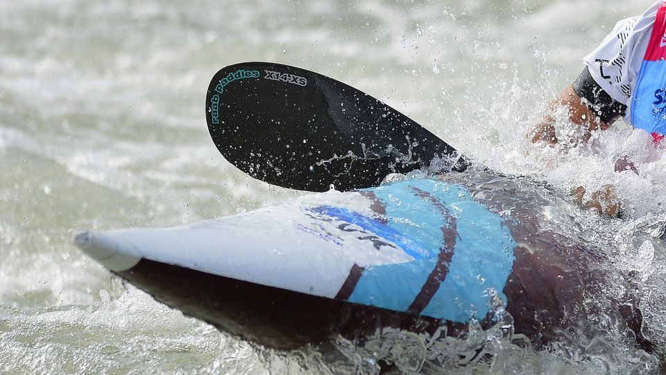 Vodný slalom - ilustračná fotografia