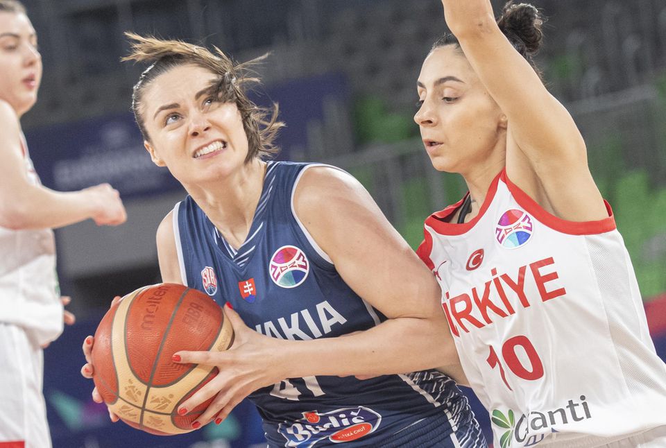 Turecko - Slovensko (ME žien v basketbale)