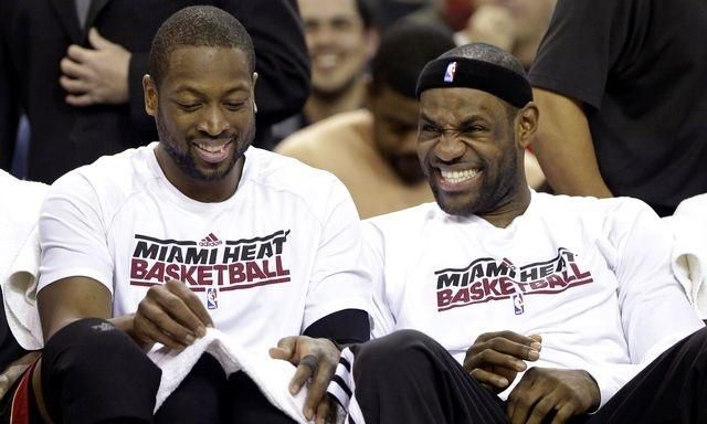 Dwayne wade a lebron james miami rehot sita