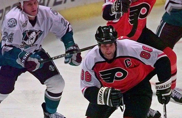 Eric lindros foto philadelphia