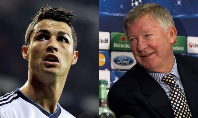 Ronaldo real madrid mix ferguson manchester united