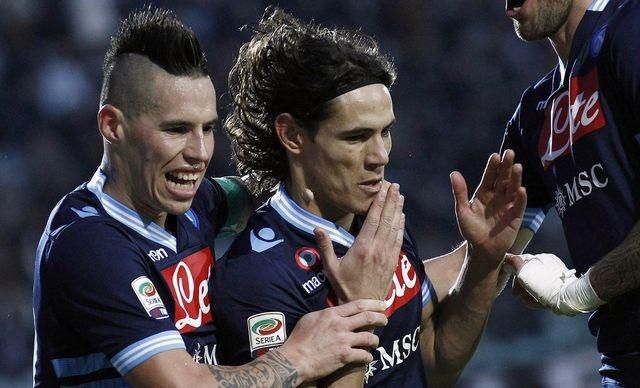 Hamsik cavani gol dec12