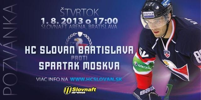 Pozvanka Slovan Spartak foto
