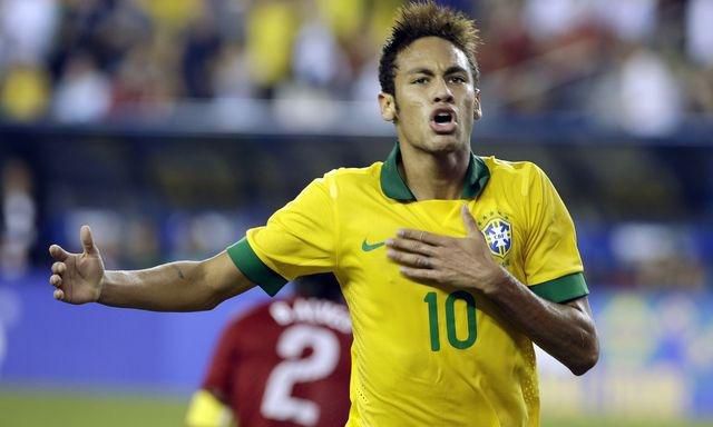 Neymar brazilia priprava2013