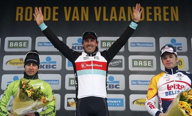 Cancellara sagan roelandts okolo flamska 2013 reuters