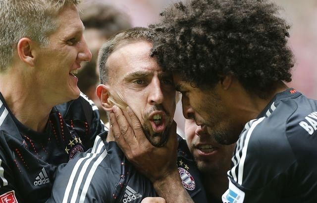 Franck Ribery Bayern foto ilustracka