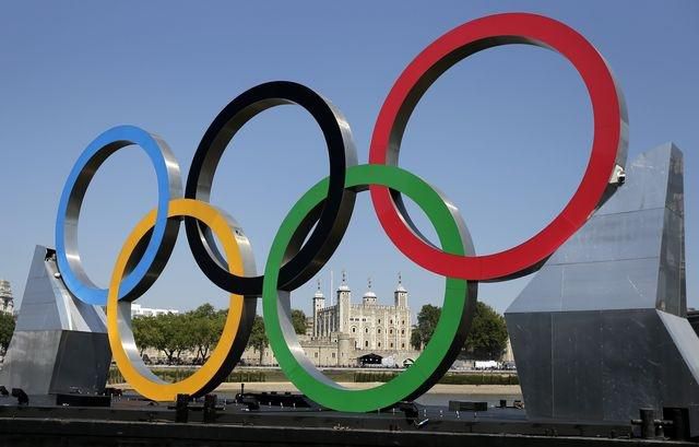 Olympijske kruhy londyn2012