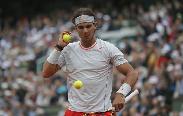 Rafael Nadal tenis RG finale6 foto ilustracka