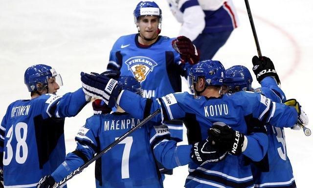Finsko hraci radost vs francuzsko ms2012 reuters