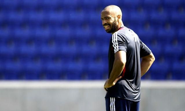 Thierry henry trening cudny pohlad
