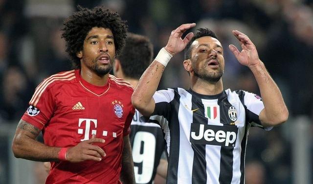 Dante bayern mnichov quagliarella juventus turin liga majstrov2013