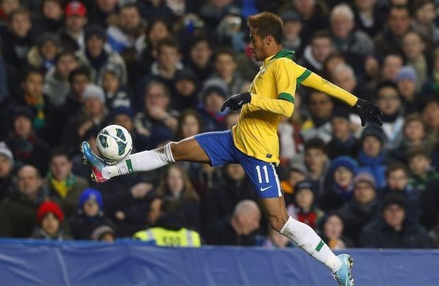 Neymar futbal brazilia priprava reuters