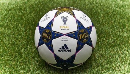 adidas ponúka pre finále Ligy majstrov okázalú loptu s históriou