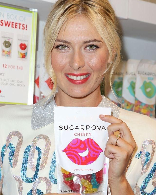 Sarapovova sugarpova cukriky foto