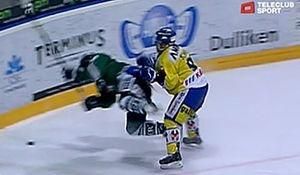 Video: Hororový faul vo Švajčiarsku: Hokejista ochrnul!