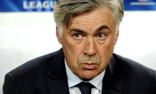 Carlo ancelotti trener psg obocie okt2012