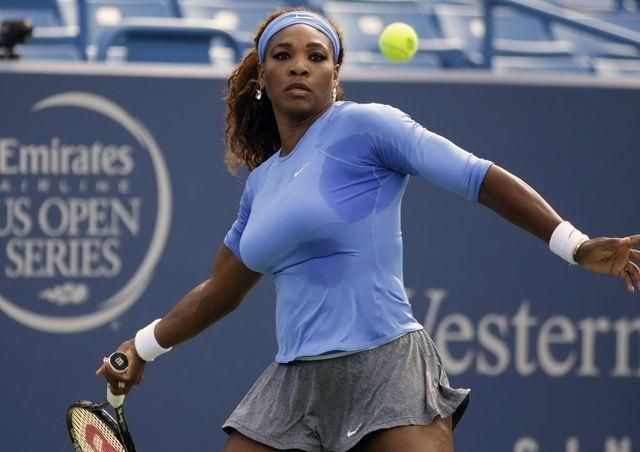 Serena Williamsova foto tenis ilustracka cincinnati