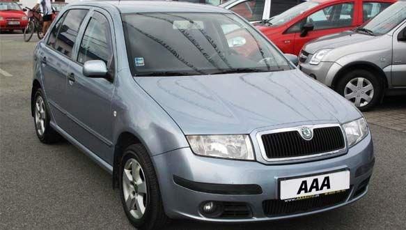 Skoda aaa auto ilustracka